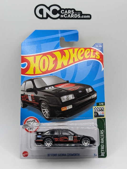 2022 Hot Wheels Retro Racers 1/10 '87 Ford Sierra Cosworth 33/250 (Hook Crease)