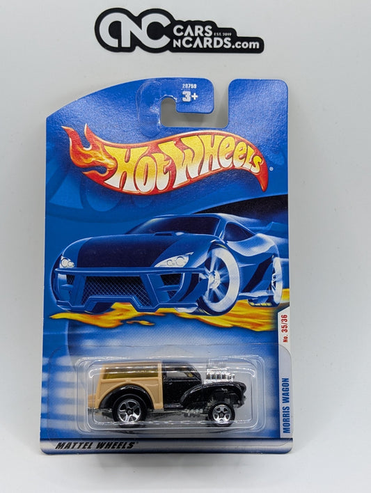 2001 Hot Wheels First Editions 35/36 Morris Wagon Black Collector #47