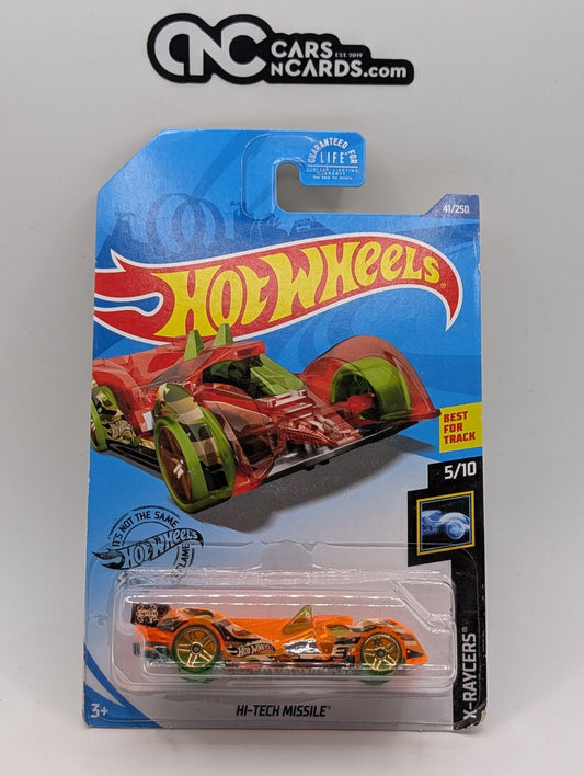 2020 Hot Wheels X-Raycers 5/10 Hi-Tech Missile 41/250 (Damaged)