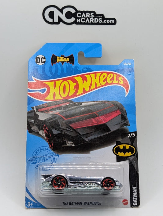 2021 Hot Wheels Batman 2/5 The Batman Batmobile 56/250 (Card Damage)