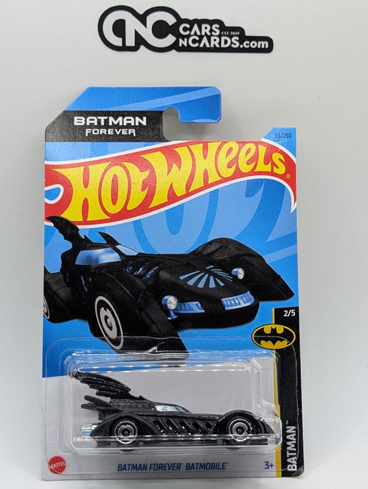 2023 Hot Wheels Batman 2/5 Batman Forever Batmobile 55/250 (Soft Corners)