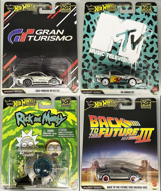 2026 Hot Wheels Premium Pop Culture P Case Assortment Factory Sealed Case of 10