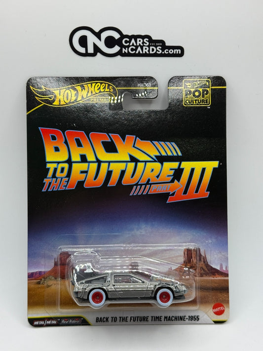 2026 Hot Wheels Premium Pop Culture Back to the Future Time Machine 1955