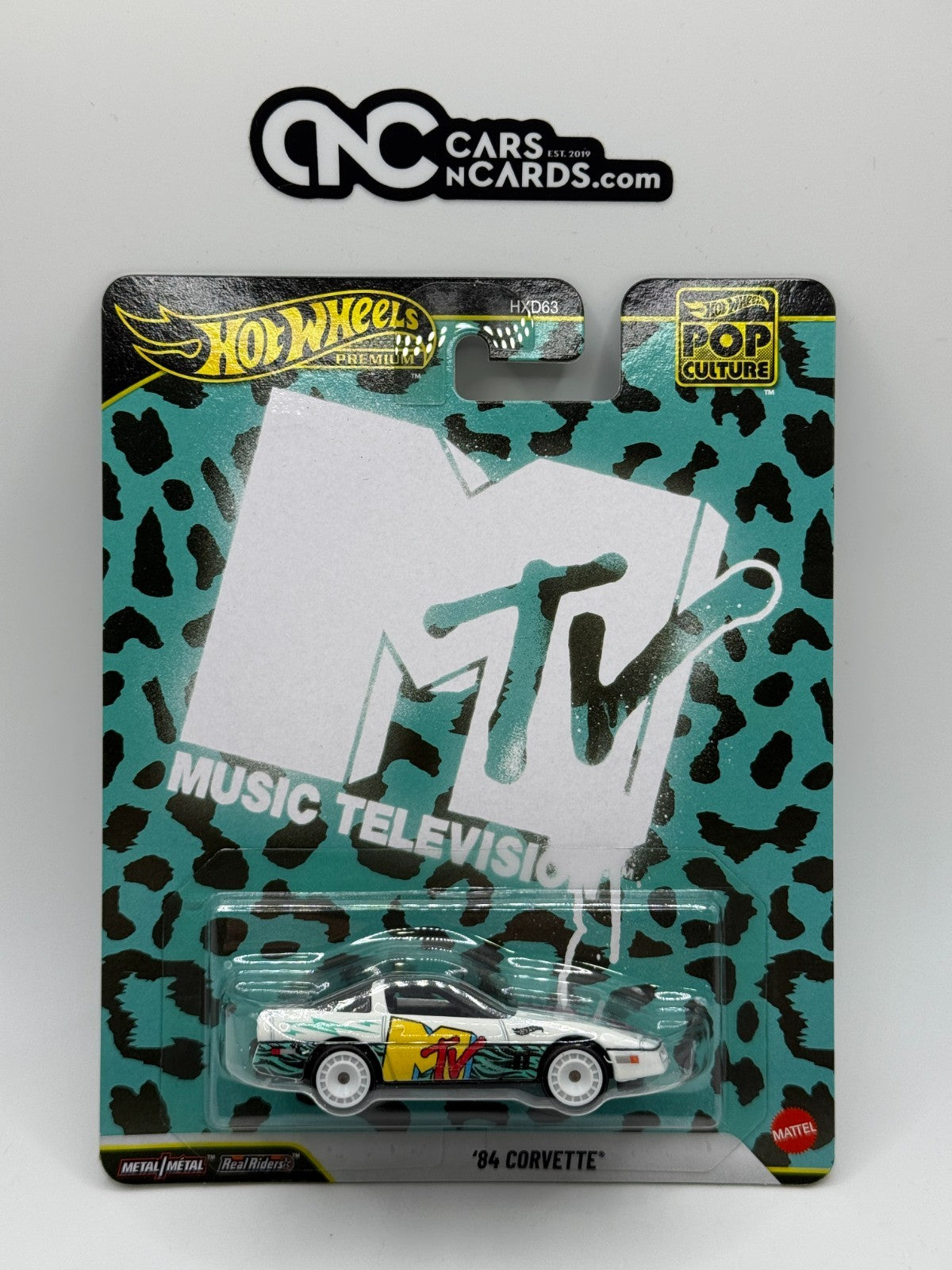 2026 Hot Wheels Premium Pop Culture MTV Music Television '84 Corvette