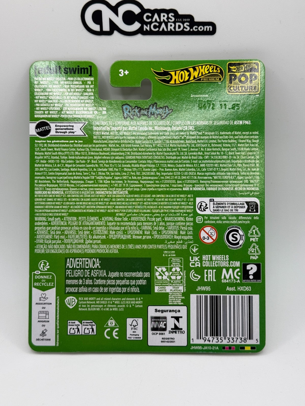 2026 Hot Wheels Premium Pop Culture Rick and Morty Rick's Ship