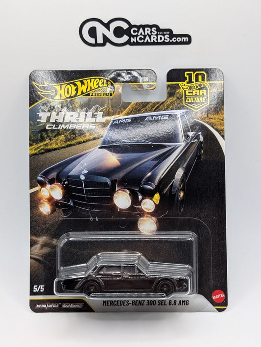 2026 Hot Wheels Premium Car Culture Thrill Climbers Mercedes-Benz 300 SEL AMG