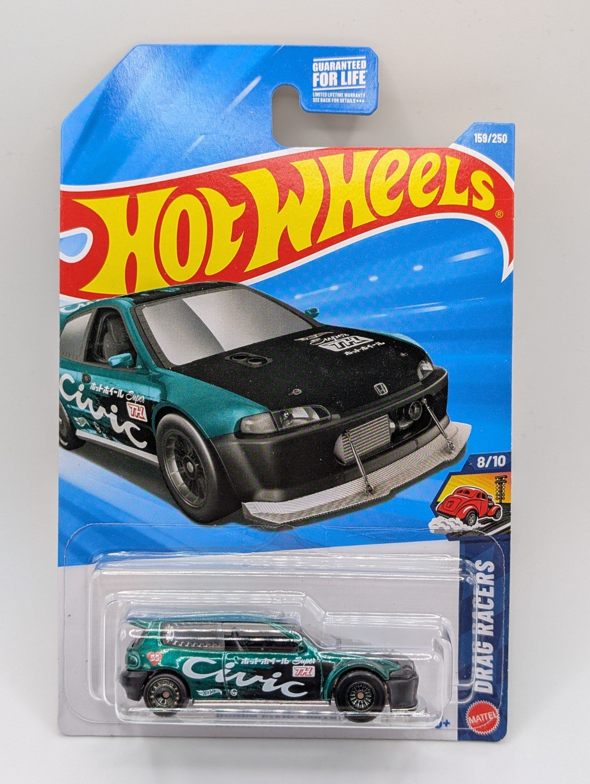 2026 Hot Wheels Super Treasure Hunt Honda Civic Custom 159/250 STH w/ Protector