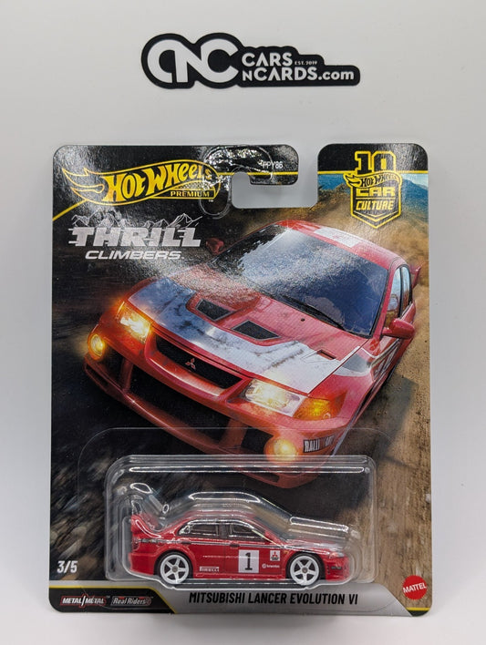 2026 Hot Wheels Premium Car Culture Thrill Climbers Mitsubishi Lancer Evolution