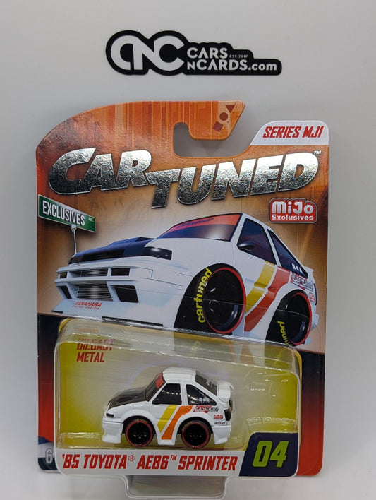 CarTuned 1:64 Mijo Exclusives Series MJ1 #04 '85 Toyota AE86 Sprinter