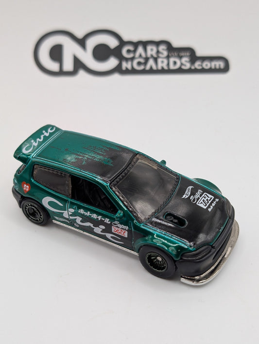 2026 Hot Wheels Super Treasure Hunt Honda Civic Custom 159/250 Loose