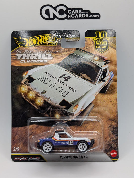 2026 Hot Wheels Premium Car Culture Thrill Climbers 4/5 Porsche 914 Safari