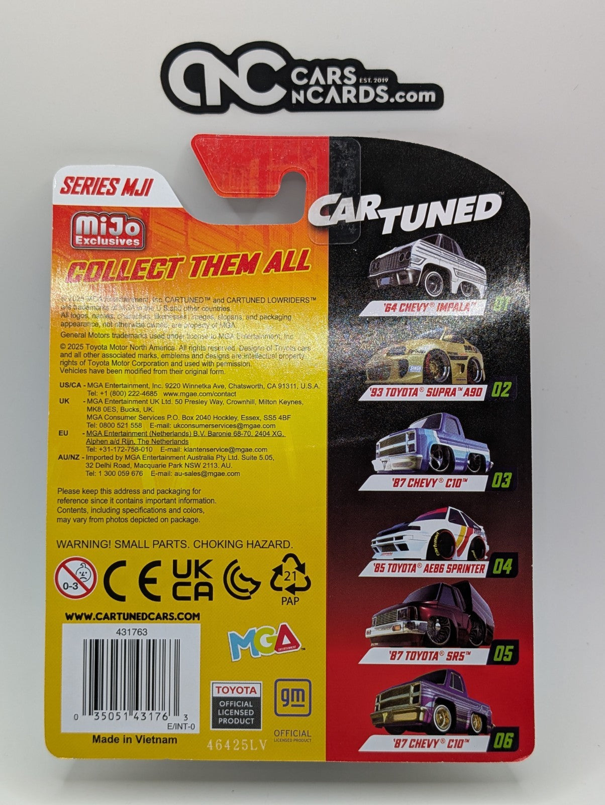 CarTuned 1:64 Mijo Exclusives Series MJ1 #05 '87 Toyota SR5