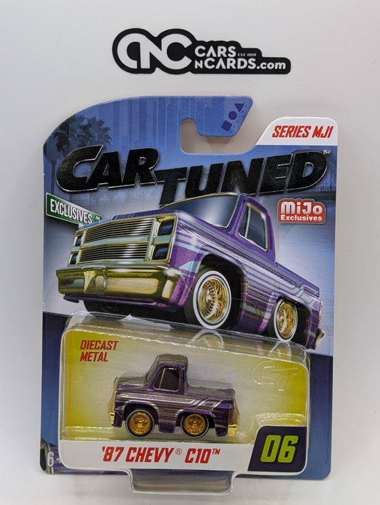 CarTuned 1:64 Mijo Exclusives Series MJ1 #06 '87 Chevy C10
