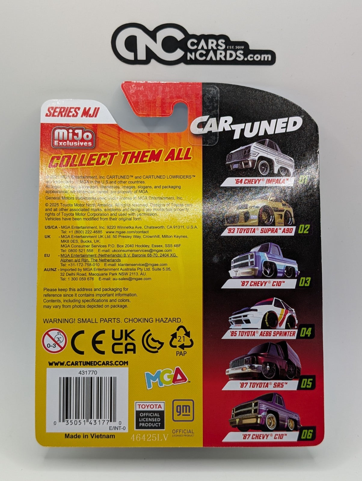 CarTuned 1:64 Mijo Exclusives Series MJ1 #03 '87 Chevy C10