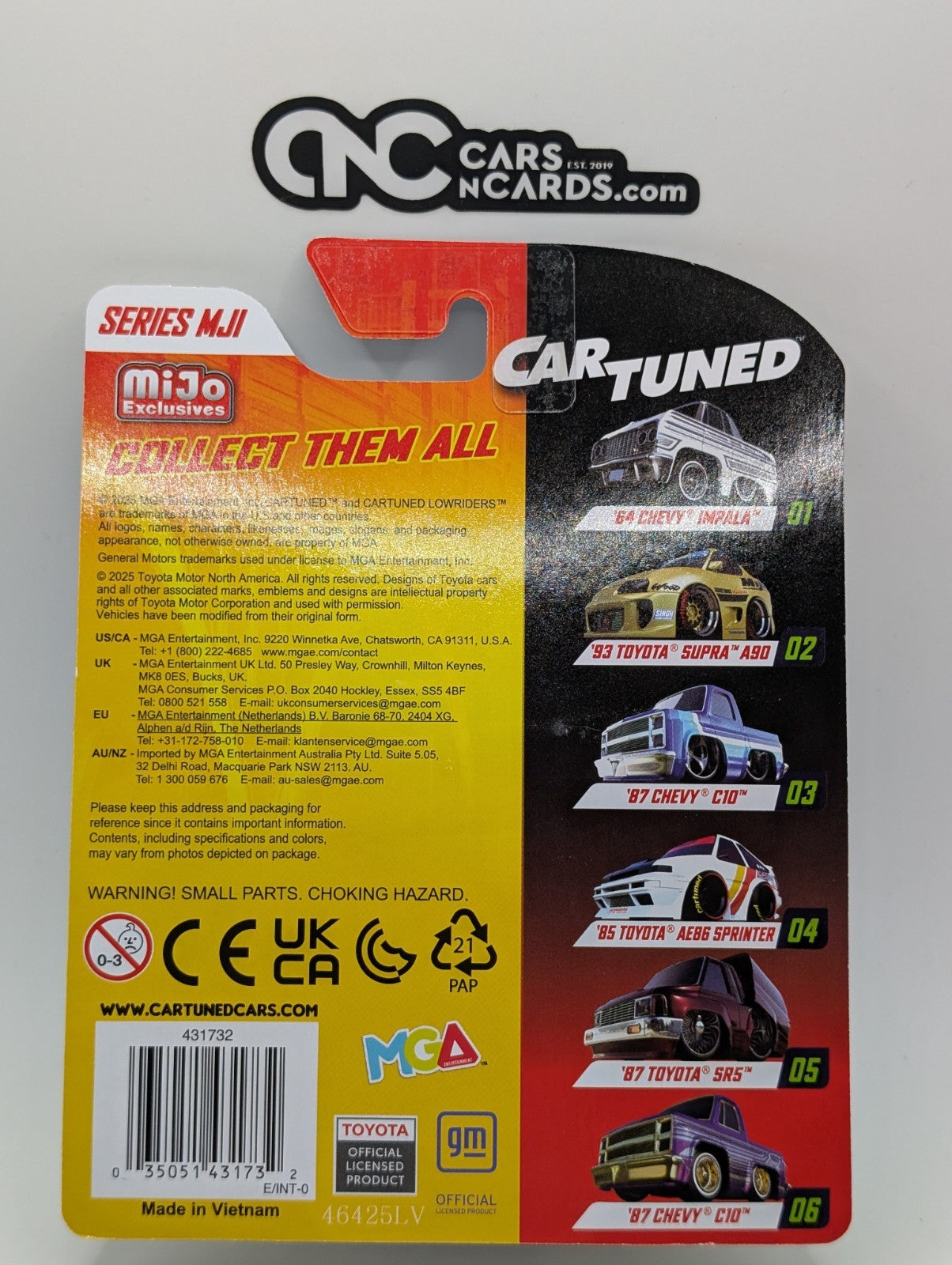 CarTuned 1:64 Mijo Exclusives Series MJ1 #06 '87 Chevy C10
