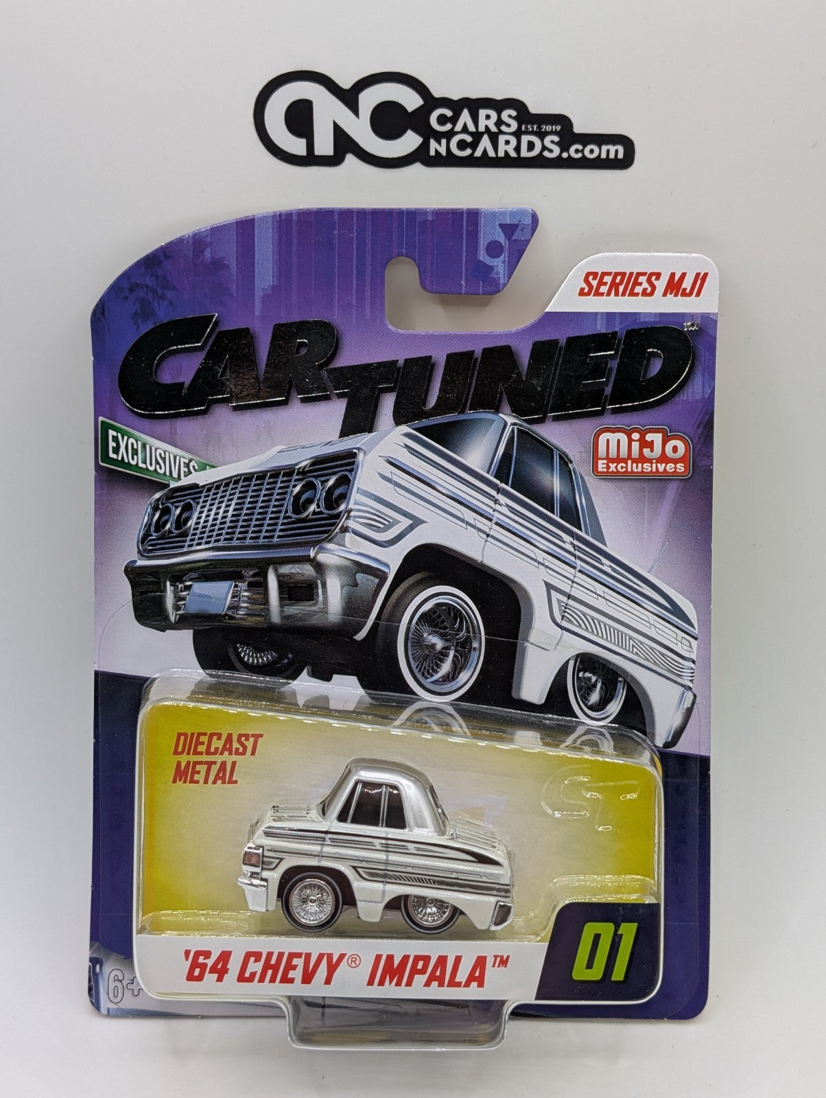 CarTuned 1:64 Mijo Exclusives Series MJ1 #01 '64 Chevy Impala