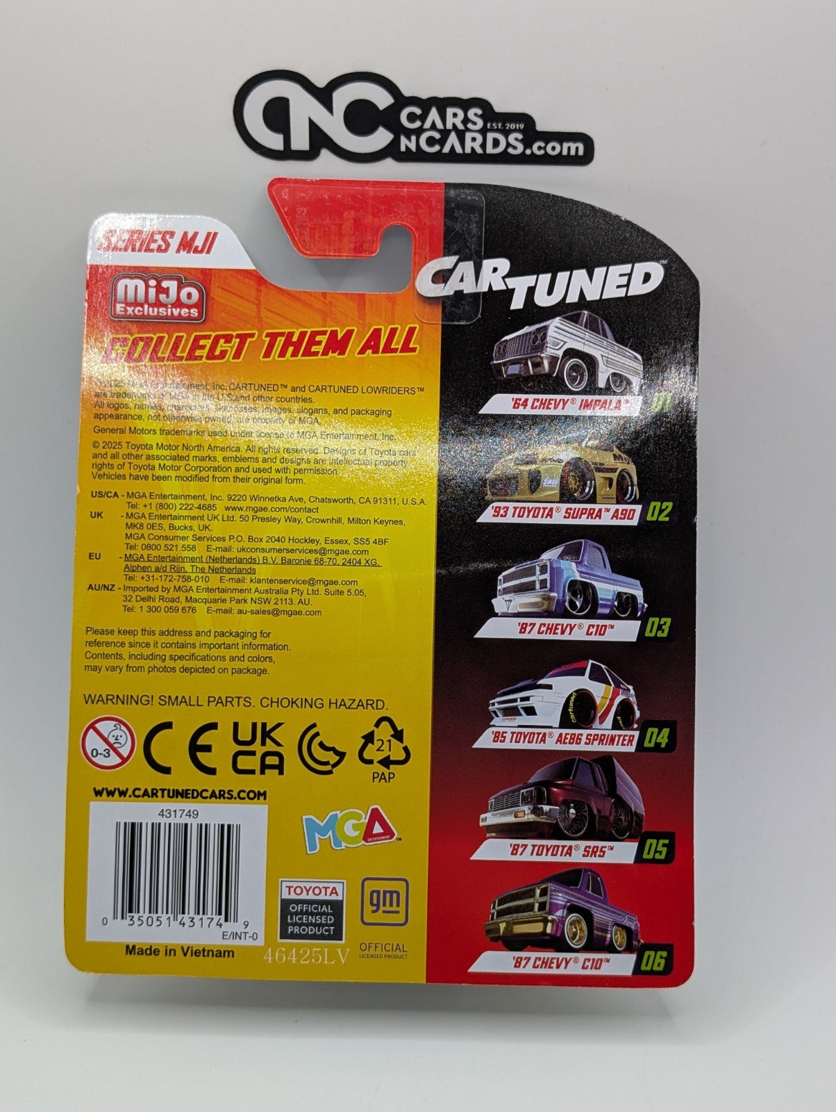 CarTuned 1:64 Mijo Exclusives Series MJ1 #01 '64 Chevy Impala