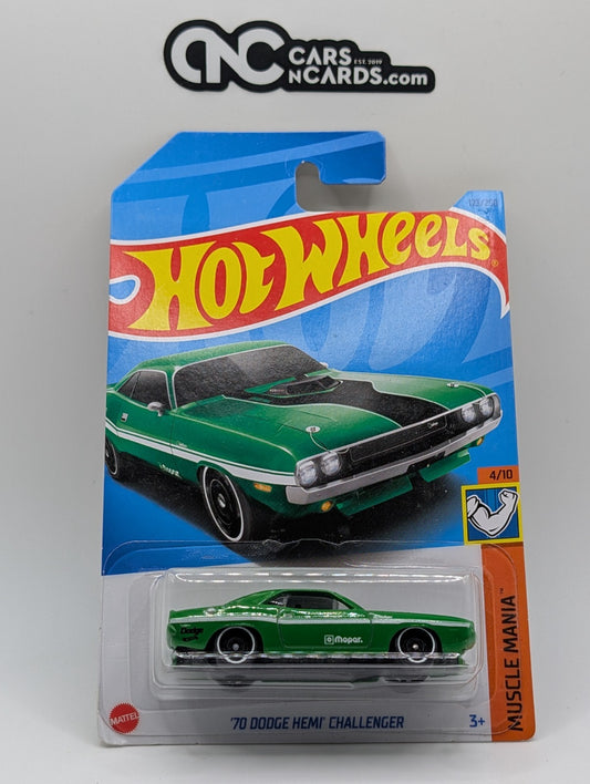 2023 Hot Wheels Muscle Mania 4/10 '70 Dodge Hemi Challenger (Soft Corners)