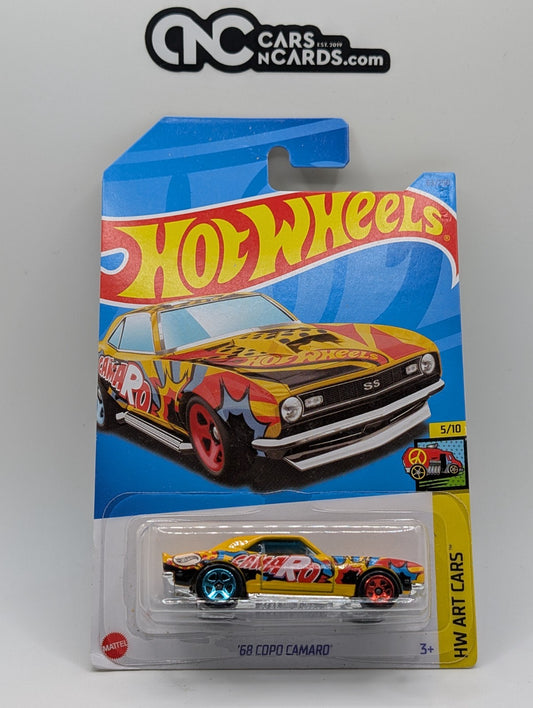2023 Hot Wheels HW Art Cars 5/10 '68 COPO Camaro 63/250 (Soft Corners)