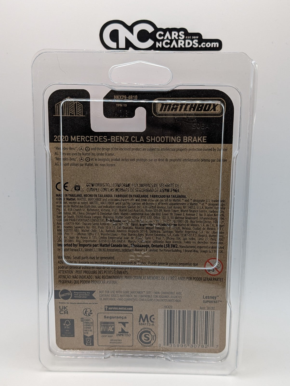 2023 Matchbox Super Chase 2020 Mercedes-Benz CLA Shooting Brake With Protector