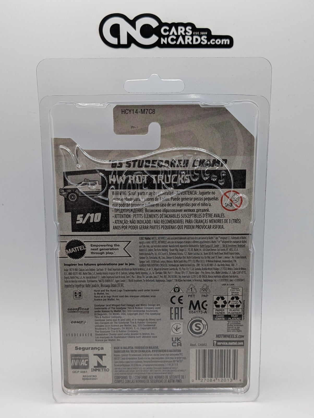 2022 Hot Wheels Super Treasure Hunt '63 Studebaker Champ 93/250 STH w/ Protector