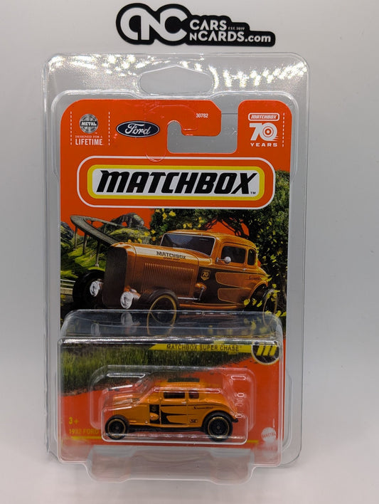 2022 Matchbox Super Chase 1932 Ford Coupe Model B With Protector