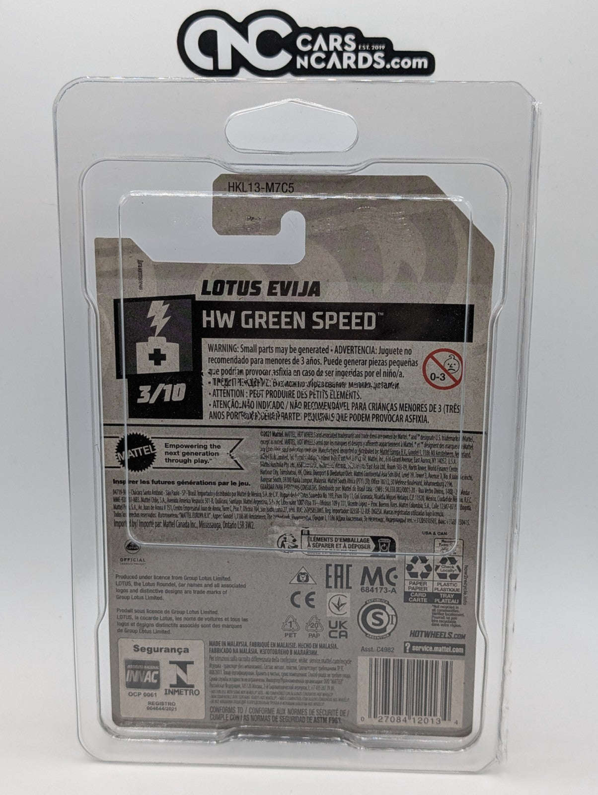 2023 Hot Wheels Super Treasure Hunt Lotus Evija 84/250 STH w/ Protector