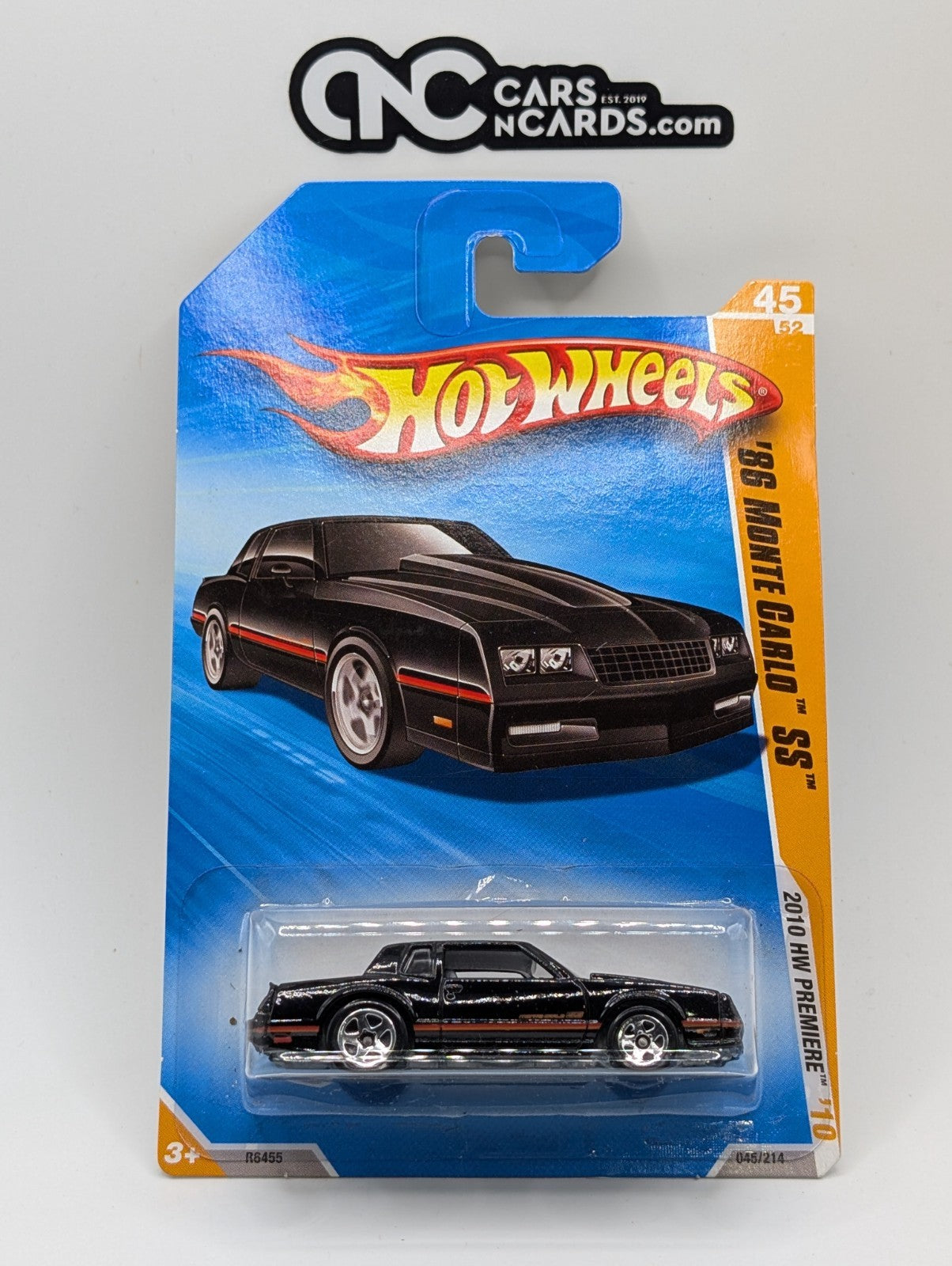 2010 Hot Wheels HW Premiere 45/52 '86 Monte Carlo SS 45/214