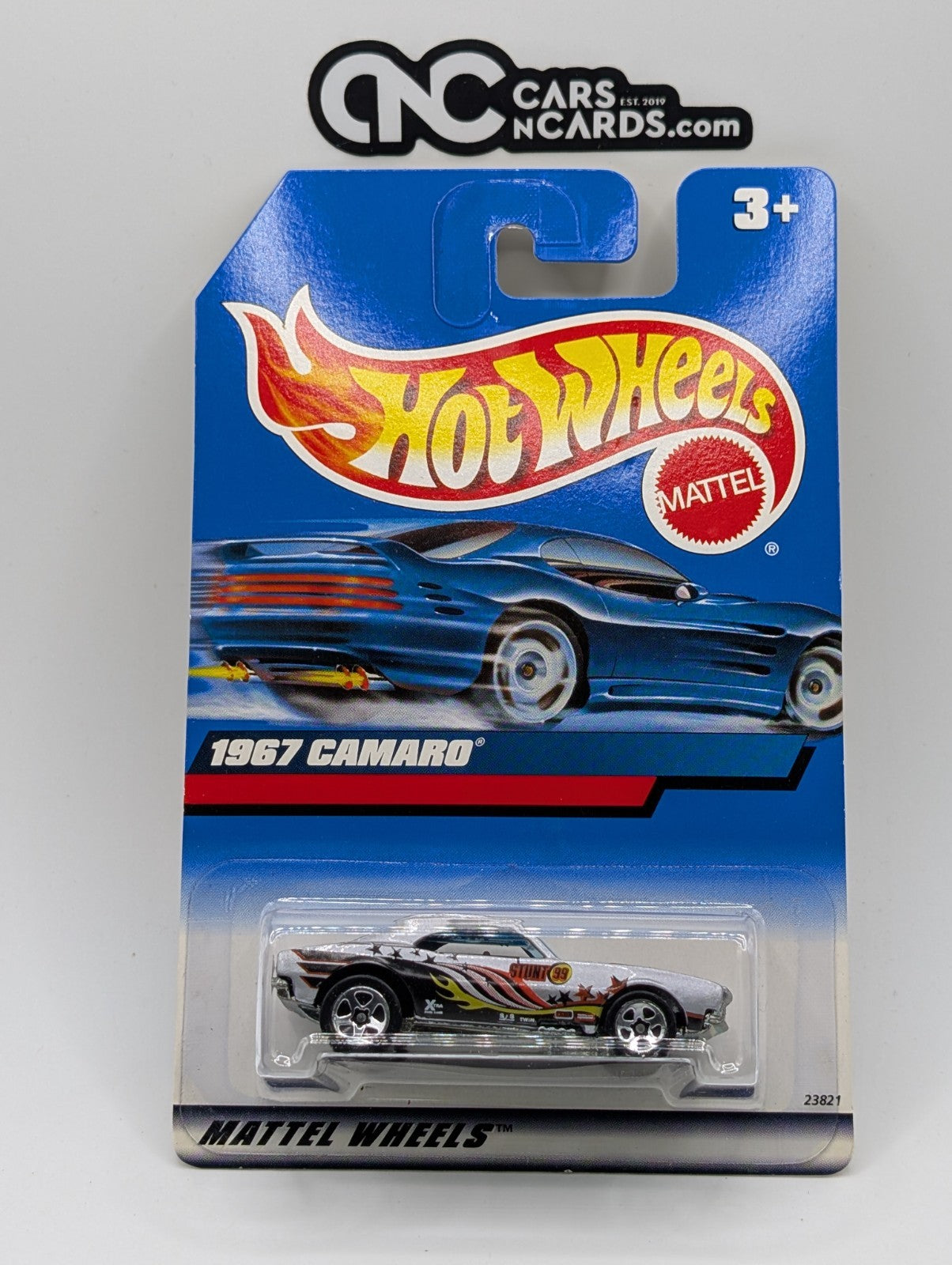 1999 Hot Wheels 1967 Camaro 23821 Collector #1014 (Soft Corners)