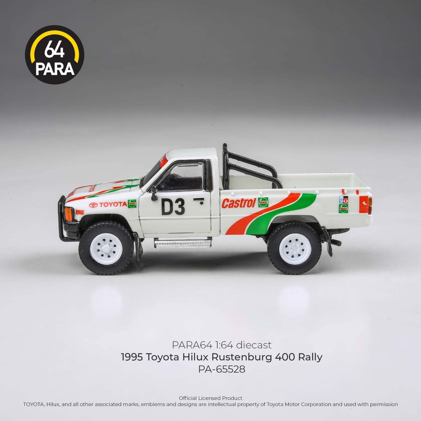 PARA64 1:64 1995 Toyota Hilux Rustenburg 400 Rally RHD PA-65528