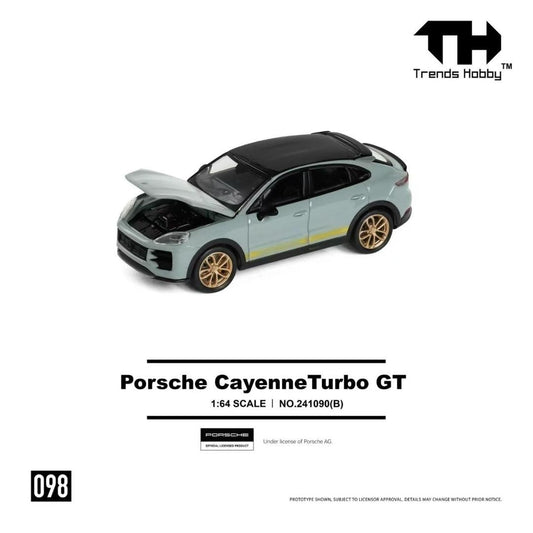 Trends Hobby 1:64 Porsche Cayenne Turbo GT Grey 241090B