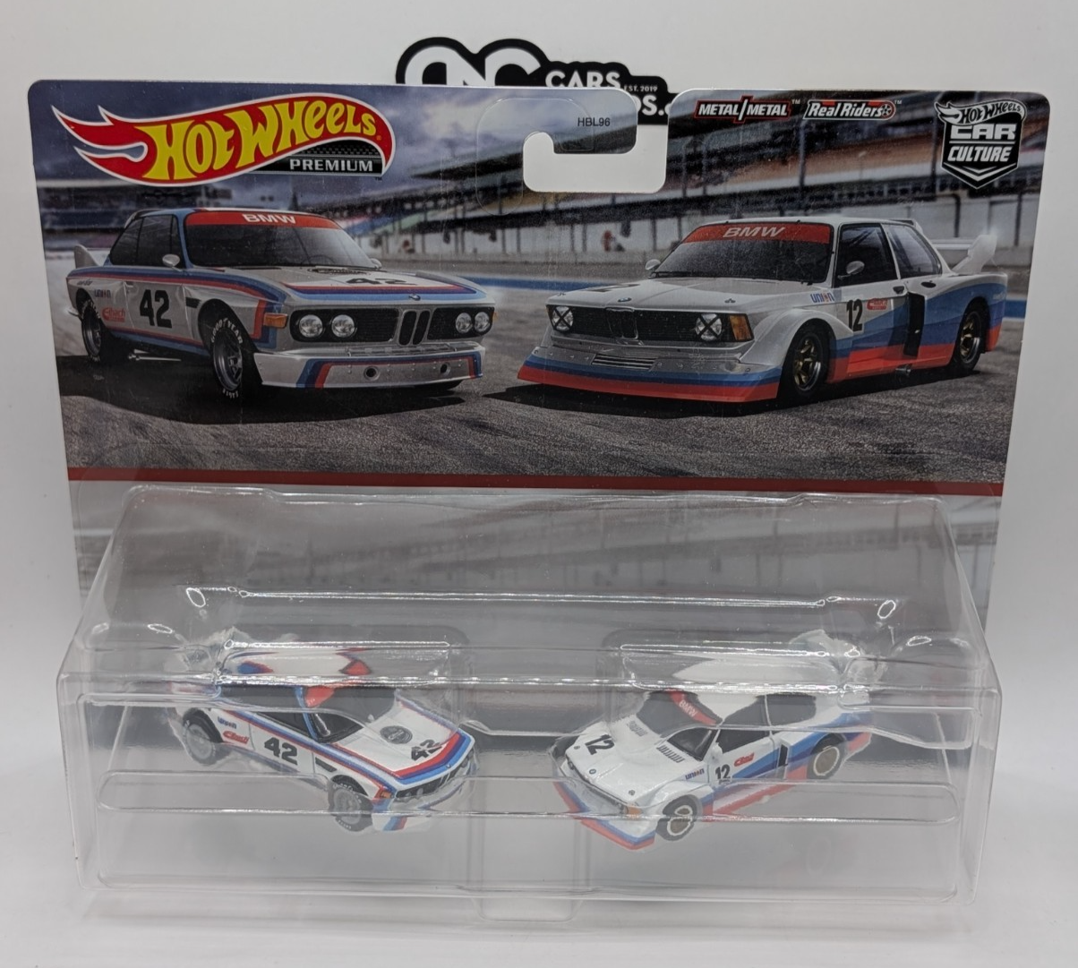 2023 Hot Wheels Premium Car Culture 2 Pack '73 BMW 3.0 CSL & BMW 320 HKF55