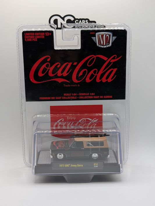 M2 Machines Coca Cola 1973 GMC Jimmy Sierra A14 22-08