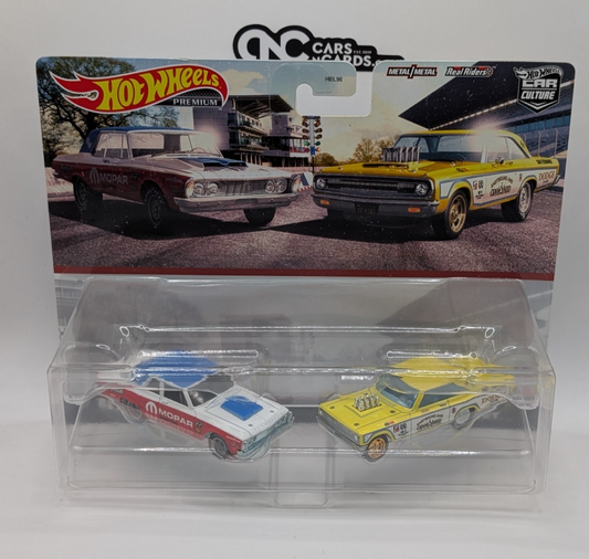 2023 Hot Wheels Premium Car Culture 2 Pack Dodge Coronet & Belvedere HKF56
