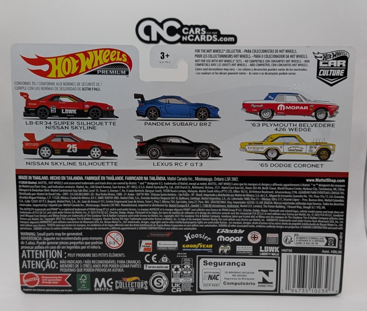 2023 Hot Wheels Premium Car Culture 2 Pack Dodge Coronet & Belvedere HKF56