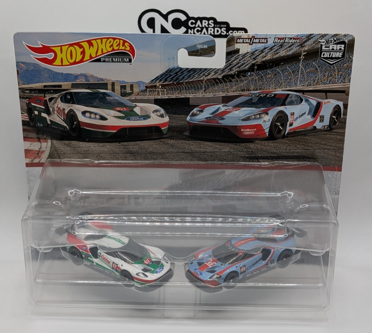 2022 Hot Wheels Premium Car Culture 2 Pack '16 Ford GT Race HCY72