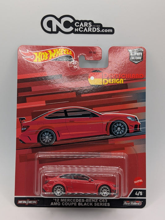 2022 Hot Wheels Premium Car Culture Deutschland Design 4/5 '12 Mercedes-Benz C63