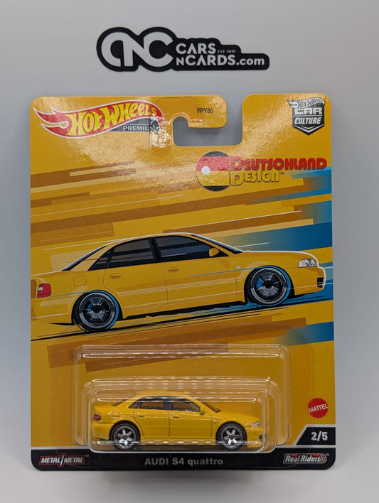 2022 Hot Wheels Premium Car Culture Deutschland Design 2/5 Audi S4 Quattro