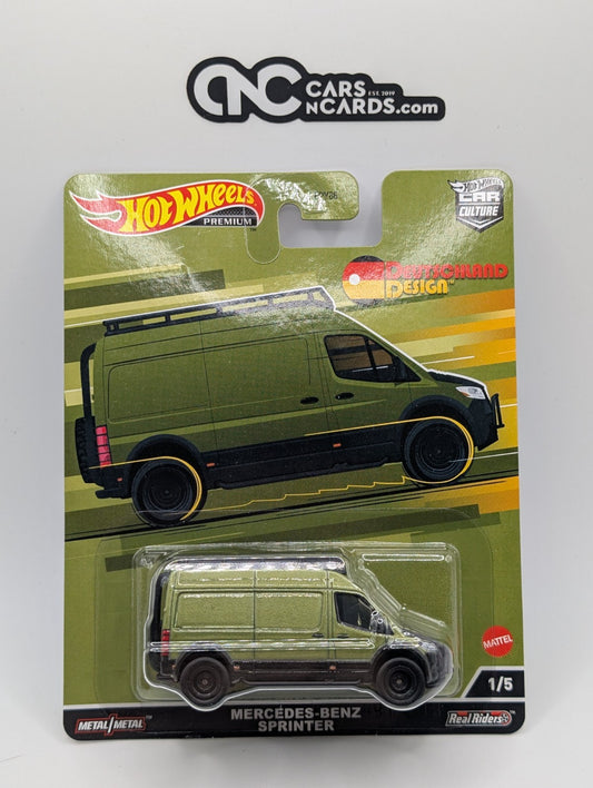 2022 Hot Wheels Premium Car Culture Deutschland Design Mercedes-Benz Sprinter