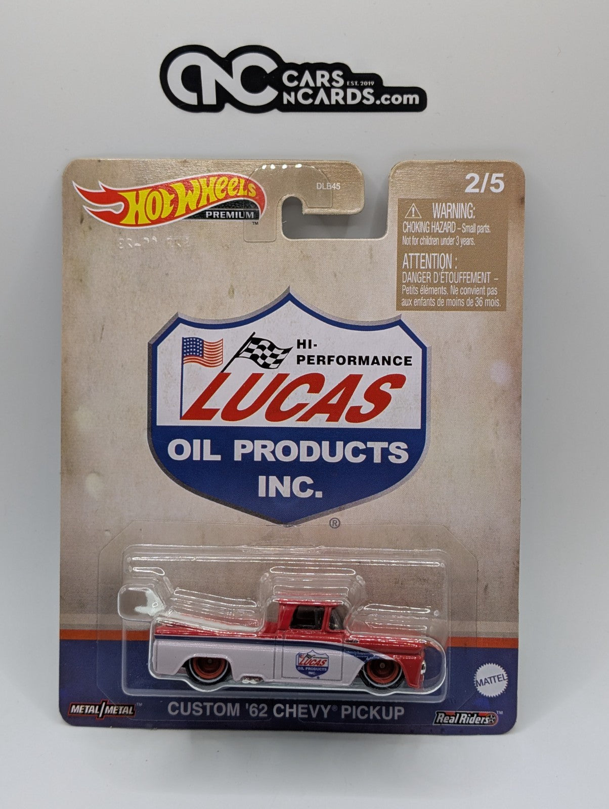 2023 Hot Wheels Premium Pop Culture Vintage Oil 2/5 Custom '62 Chevy Pickup