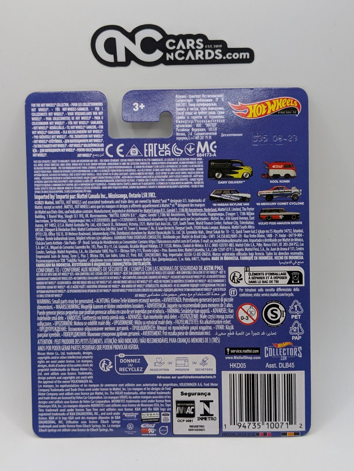 2023 Hot Wheels Premium Pop Culture Speed Shop '69 Nissan Skyline Van Toyo Tires