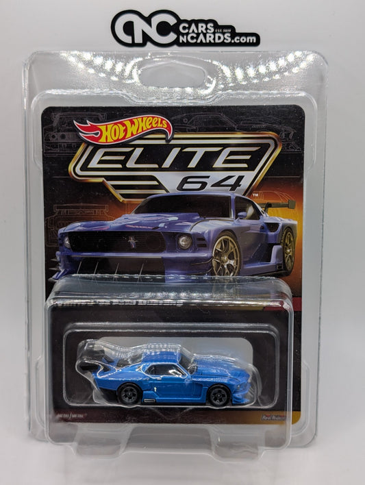 2023 Hot Wheels Elite 64 Modified '69 Ford Mustang With Protector