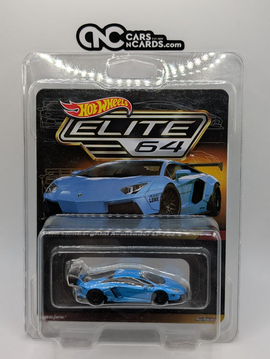 2023 Hot Wheels Elite 64 LBWK Lamborghini Aventador LP 700-4 With Protector