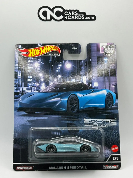 2023 Hot Wheels Premium Car Culture Exotic Envy McLaren Speedtail #2/5