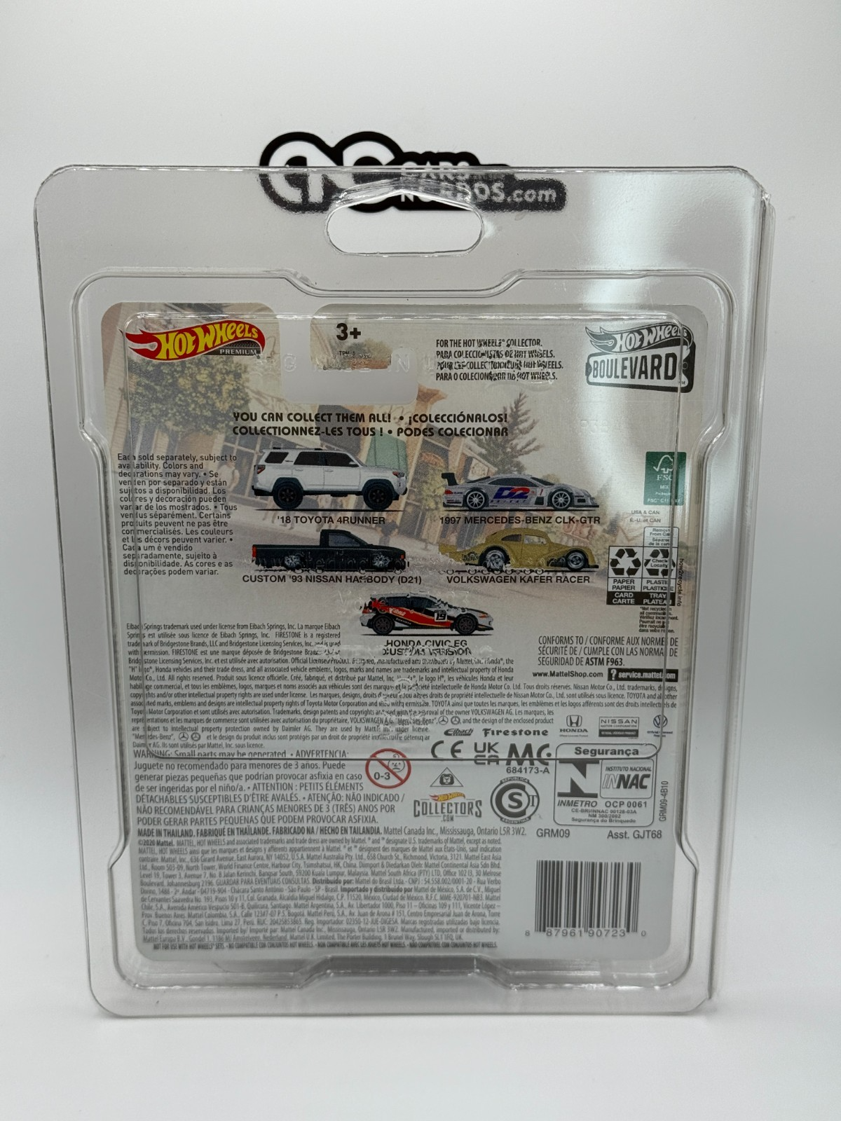 2021 Hot Wheels Premium Boulevard #38 Custom '93 Nissan Hardbody D21 W/Protector