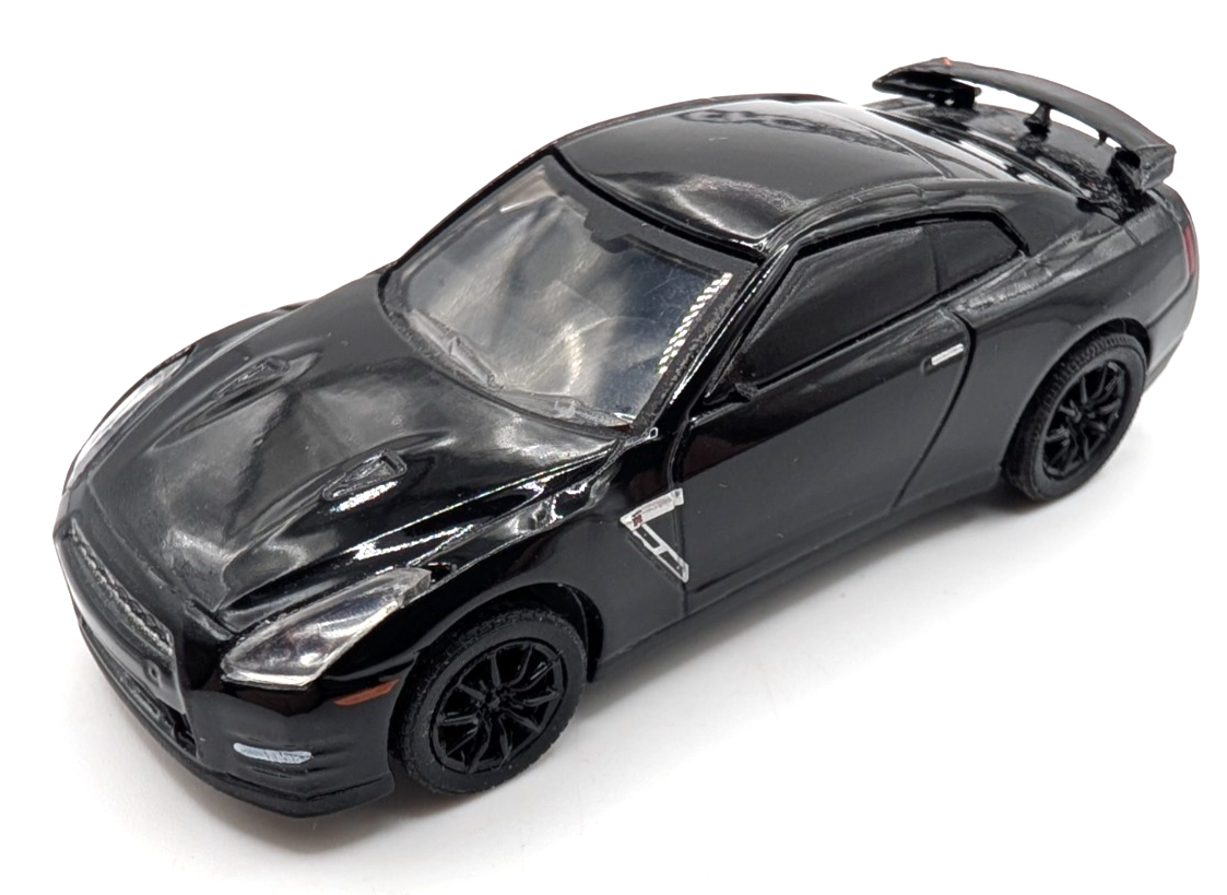 Greenlight Black Bandit Nissan GT-R R35 Black LOOSE