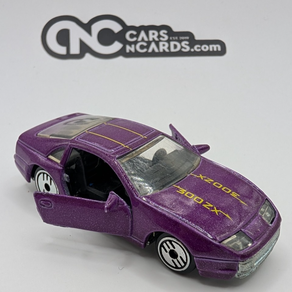 1994 Hot Wheels Nissan Custom Z Purple Opening Doors UH LOOSE