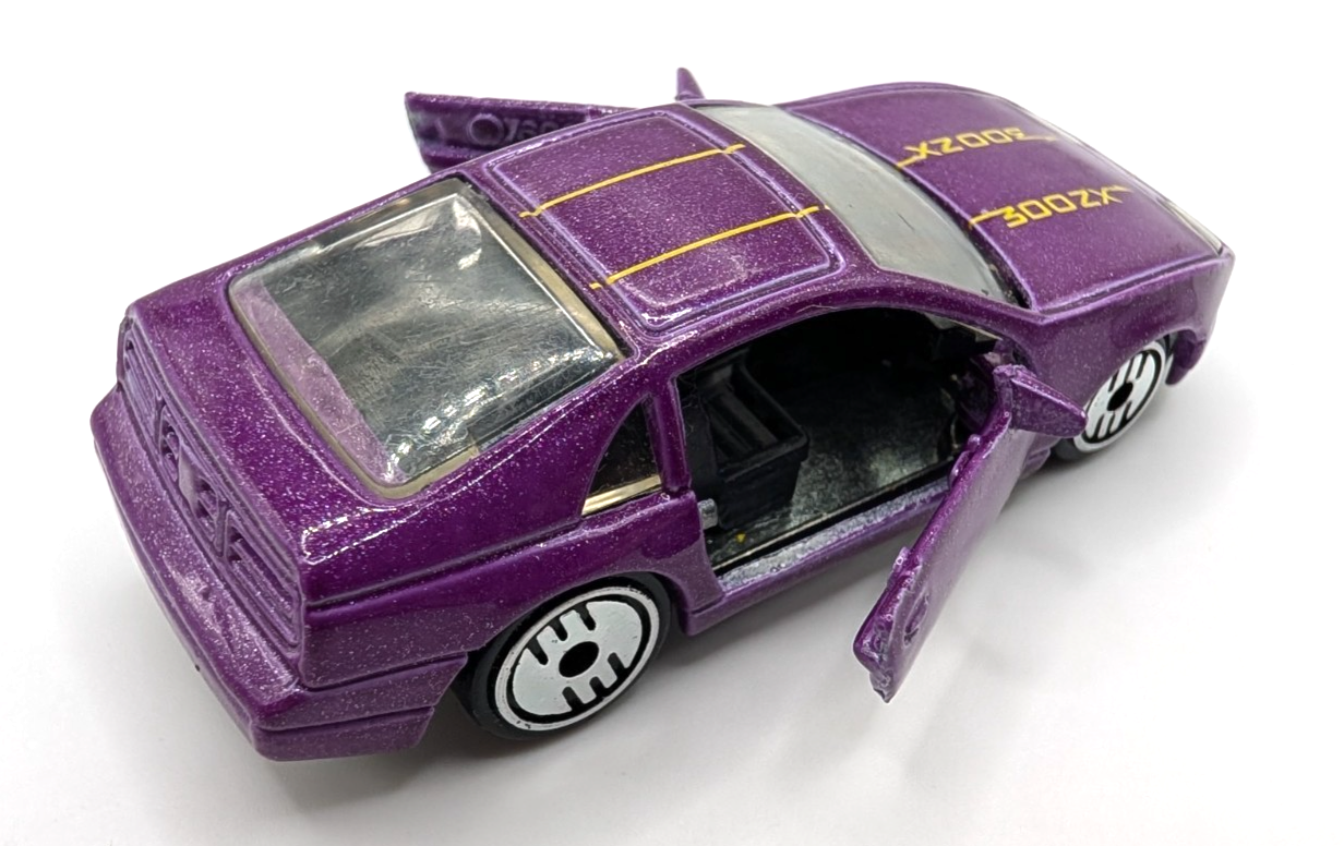 1994 Hot Wheels Nissan Custom Z Purple Opening Doors UH LOOSE