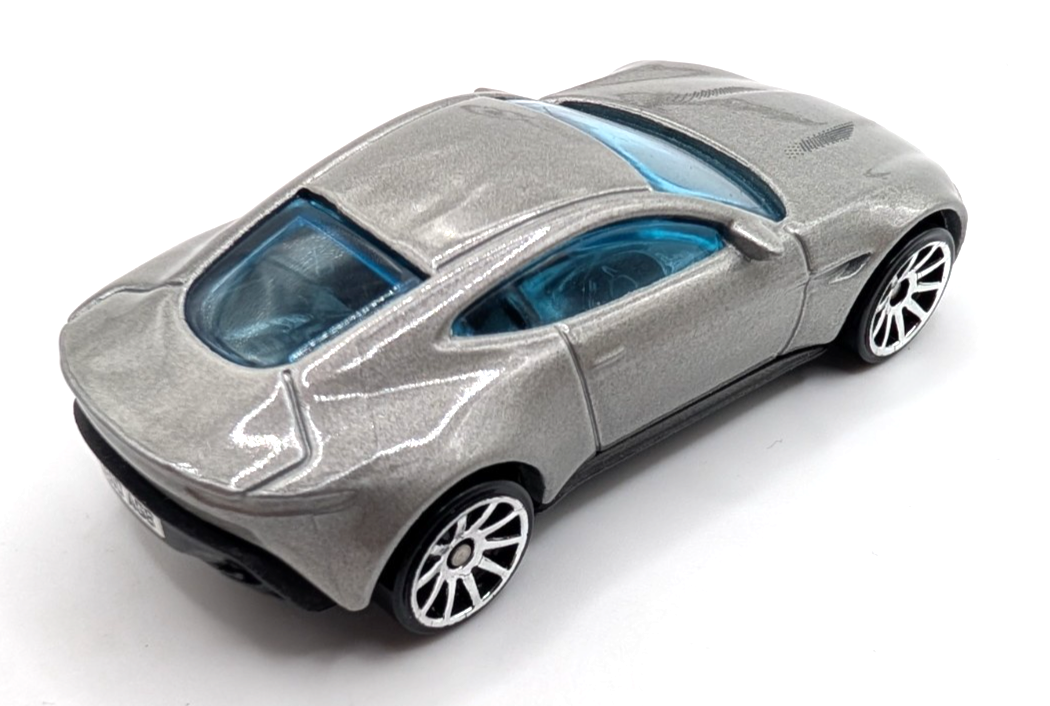 2017 Hot Wheels HW Exotics  Aston Martin DB10 Silver LOOSE