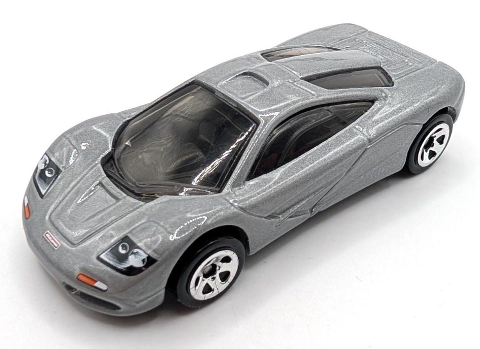 2021 Hot Wheels HW Exotics McLaren F1 Silver LOOSE